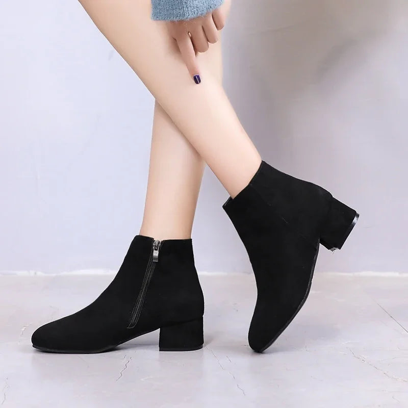 Polar Suede Booties