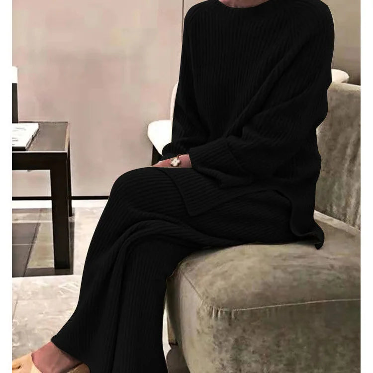 Lorielle Knitted Sweater Set