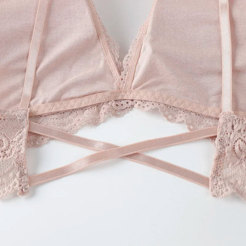 Paris Lace Bra And Underwear Set
