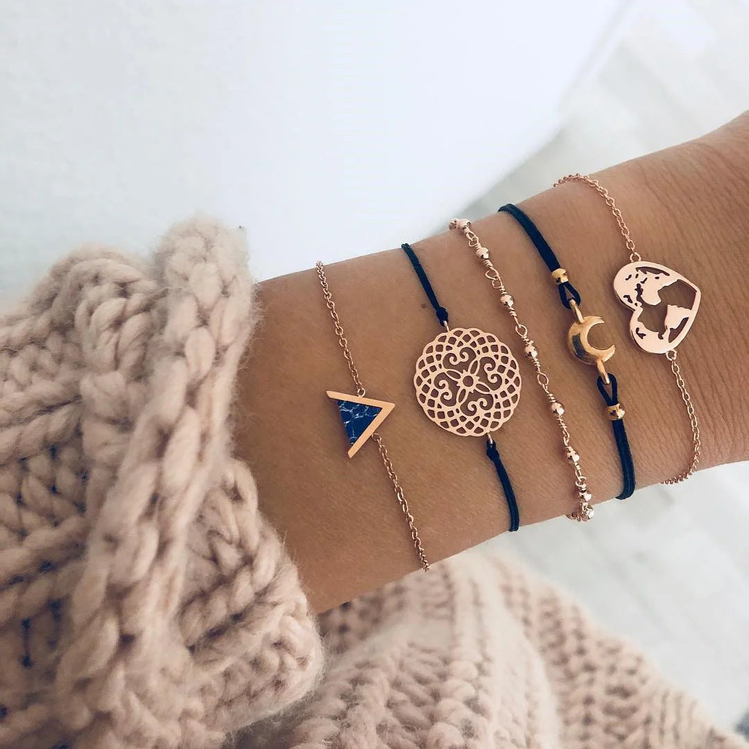 Aurelia Chain Bracelet Sets