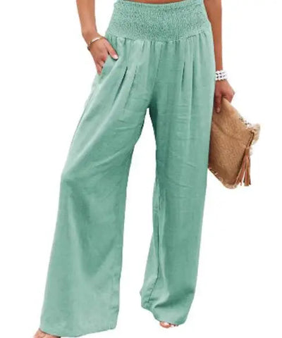 Mariposa Drawstring Wide Leg Pants