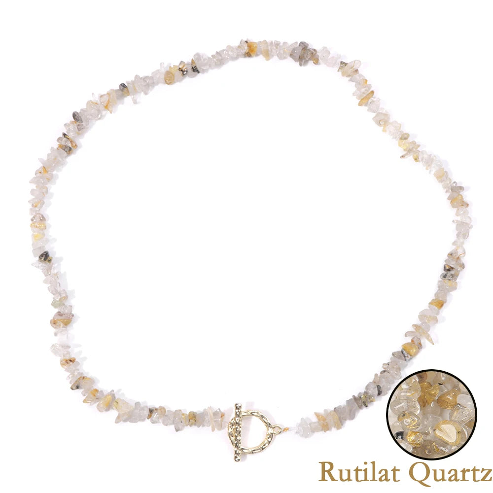 Healing Bohemian Gem Necklace