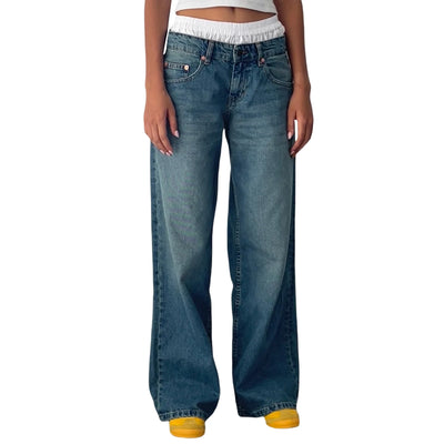 Elowen Boyfriend Wide Leg Jeans