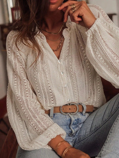 Horizon Button Blouse