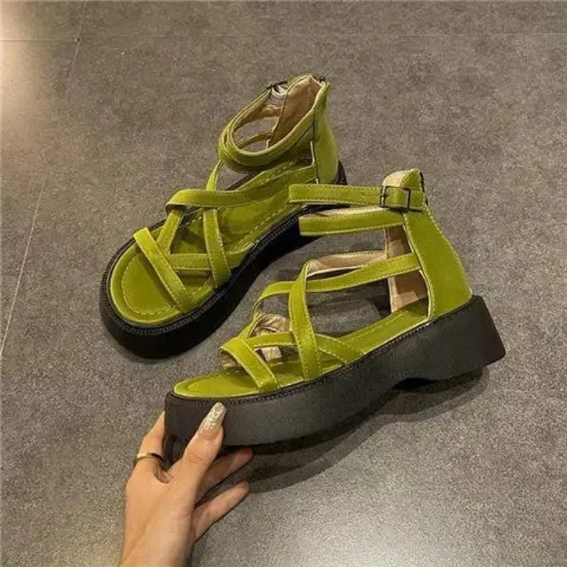 Jade Platform Sandals