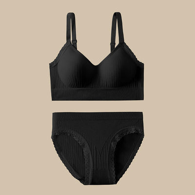 Coralfen 2 Piece Comfy Bra & Underwear Set