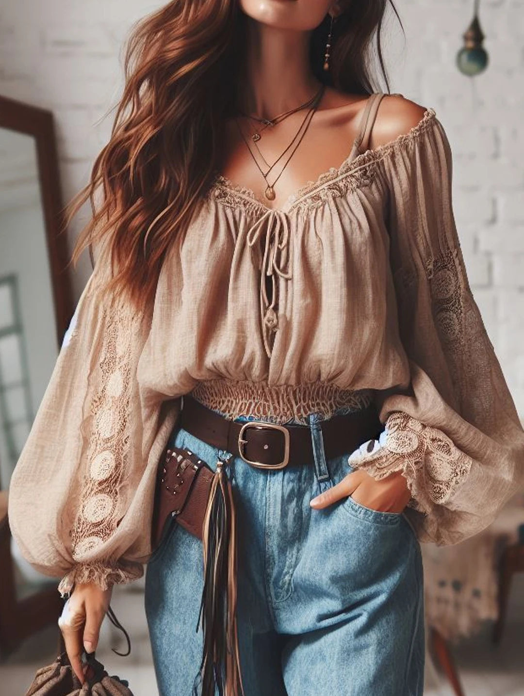 Celestia Boho Blouse