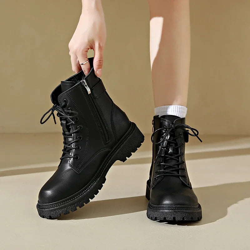 Astrid Combat boots