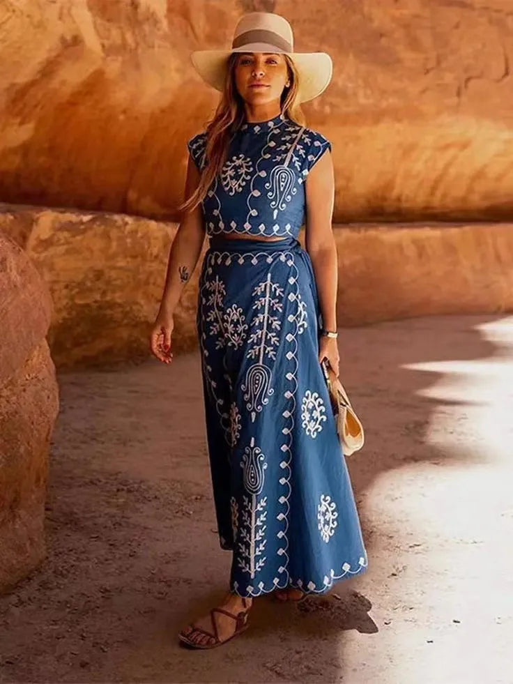 Prairie Glow Skirt Set