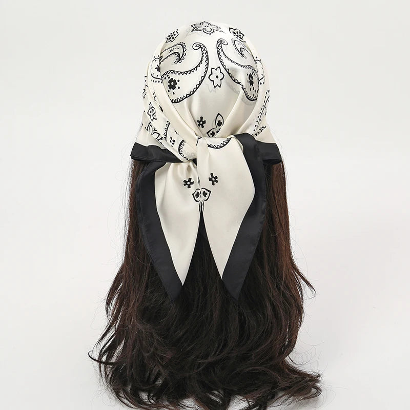 Orea Flow Silk Head Scarf