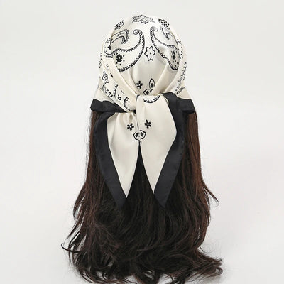 Orea Flow Silk Head Scarf