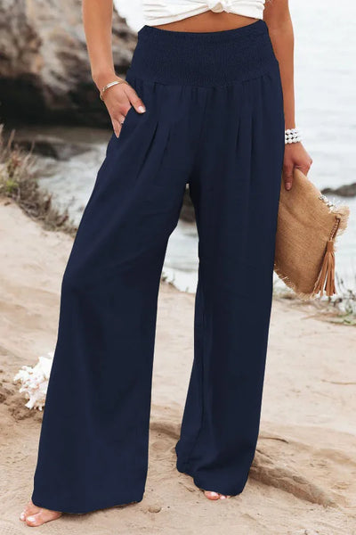 Mariposa Drawstring Wide Leg Pants