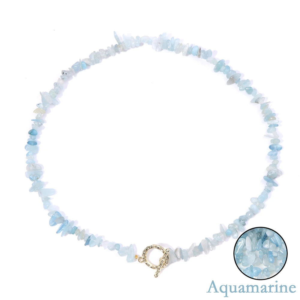Healing Bohemian Gem Necklace