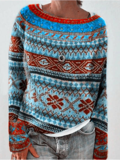 Cosmic Bloom Knitted Sweater