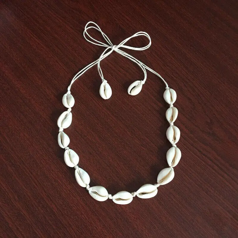 Bohemian Shell Choker Necklace