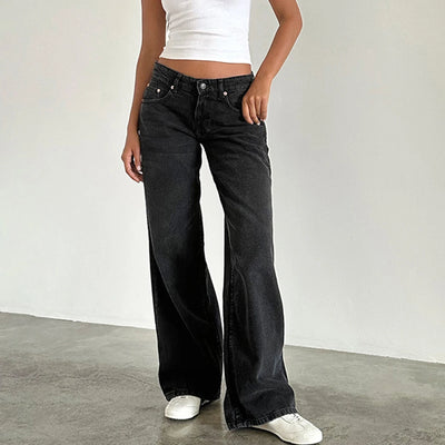 Elowen Boyfriend Wide Leg Jeans