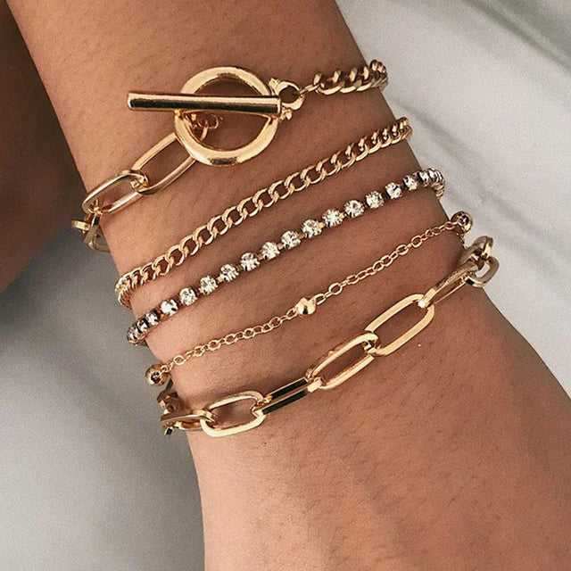 Aurelia Chain Bracelet Sets