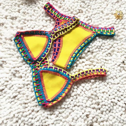 2 Piece Multicolored Lagoon Bikini