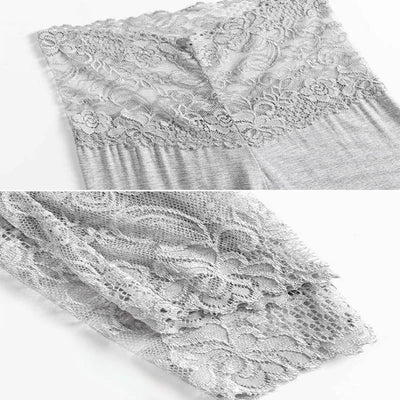 Rosette Lace Leggings