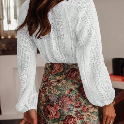 Horizon Button Blouse