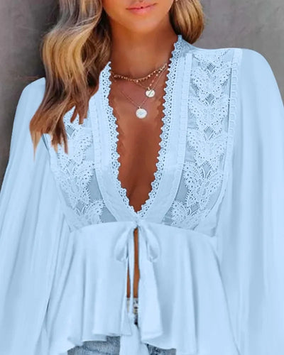 Bluebell Embroidered Blouse