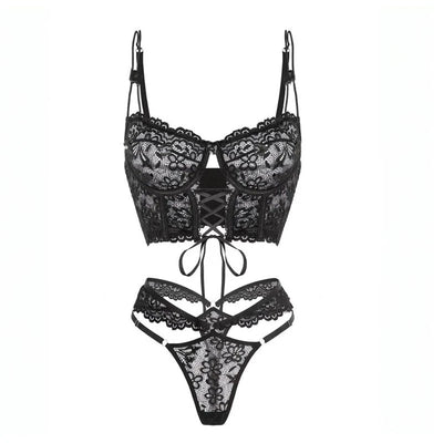 Lace 2 Piece Lingerie Set