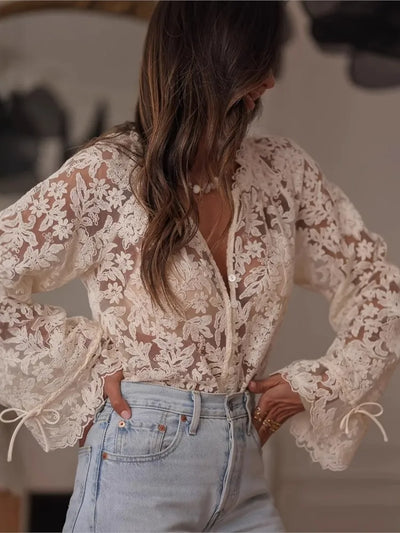 Magnolia Bloom Blouse