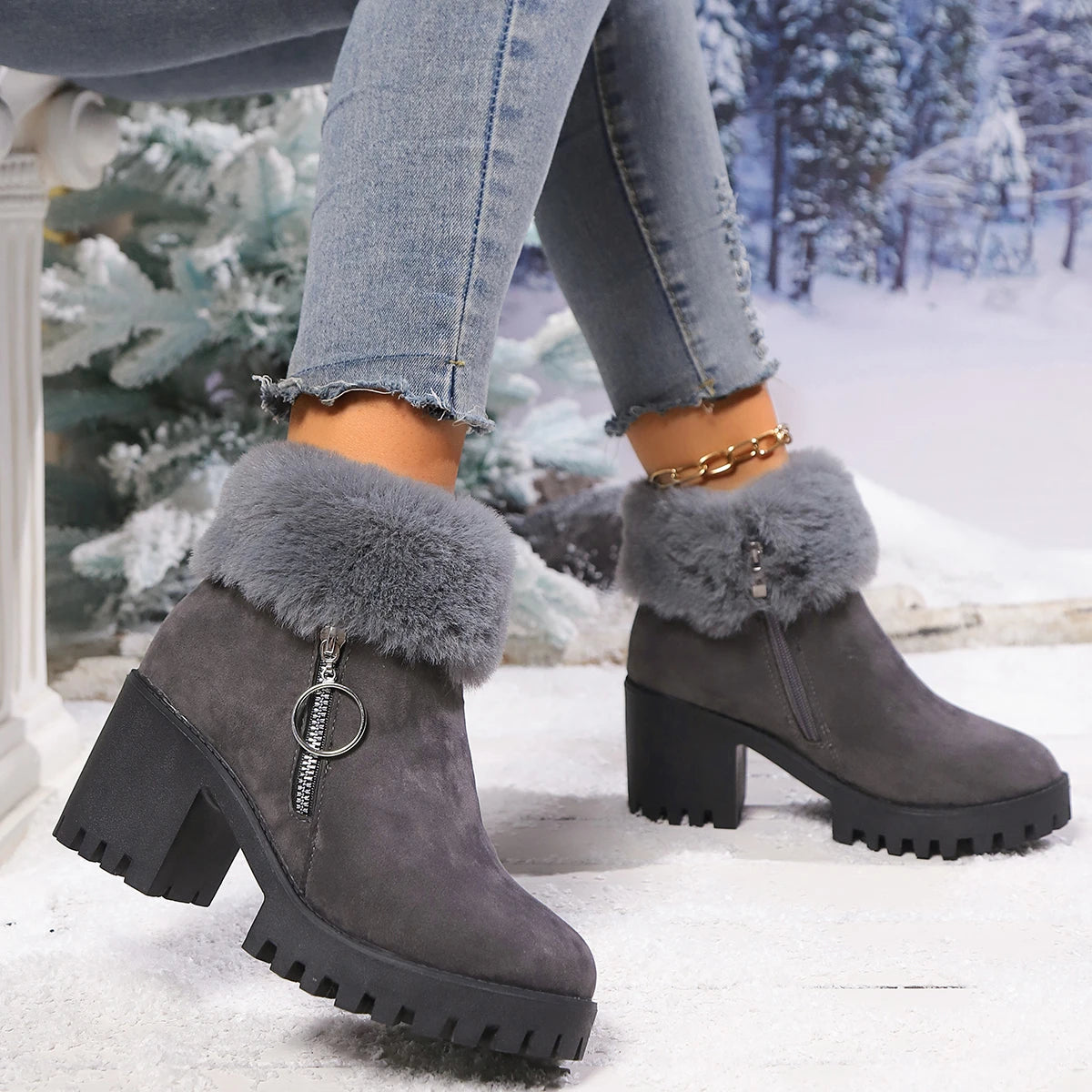 Chelsie Suede Boots