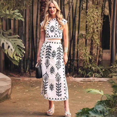 Prairie Glow Skirt Set