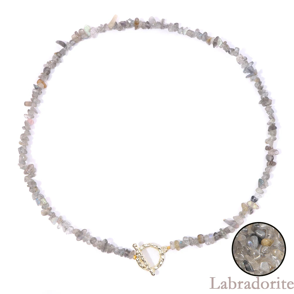 Healing Bohemian Gem Necklace