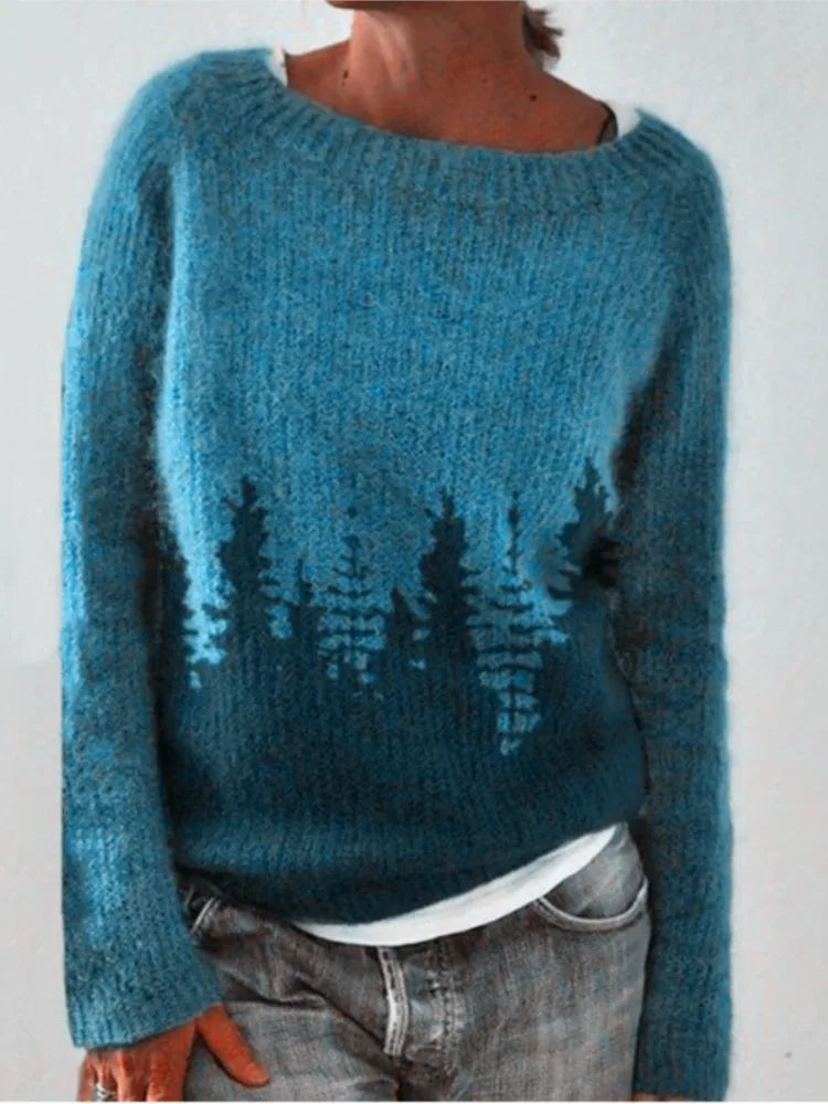 Cosmic Bloom Knitted Sweater