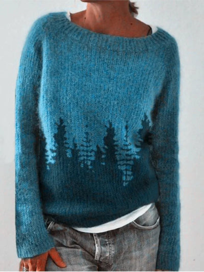 Cosmic Bloom Knitted Sweater