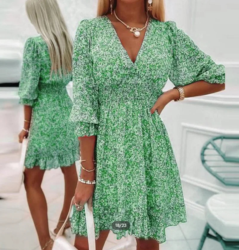 Maribel Floral Dress