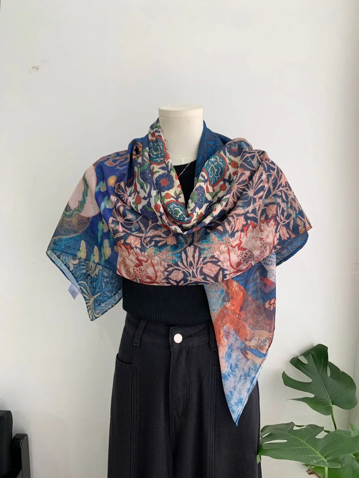 Raina French Shawl Scarf
