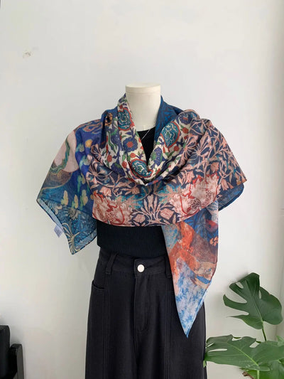 Raina French Shawl Scarf