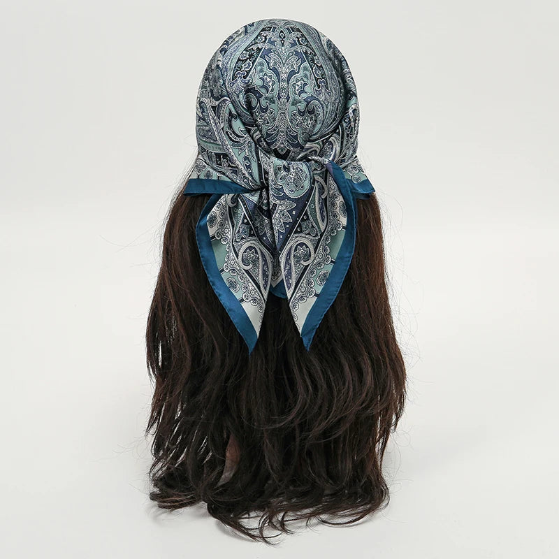 Orea Flow Silk Head Scarf