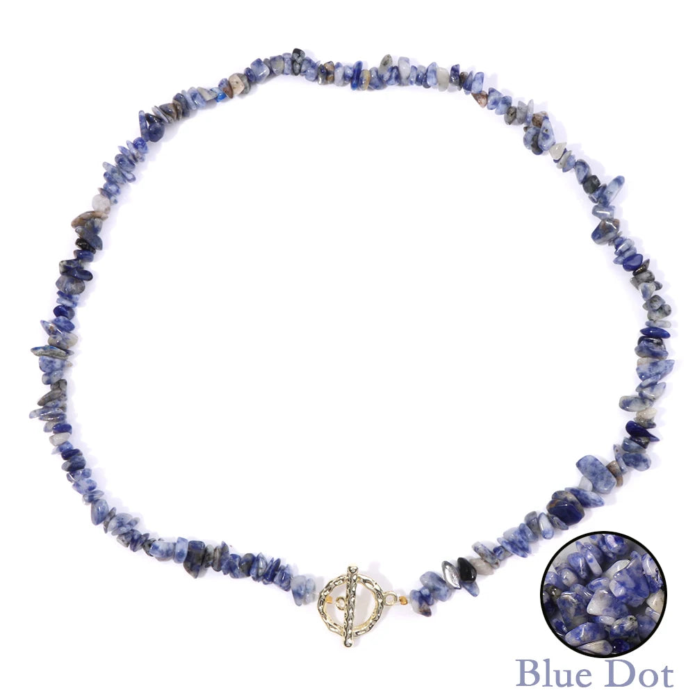 Healing Bohemian Gem Necklace