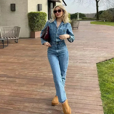 Amulet Denim Jumpsuit