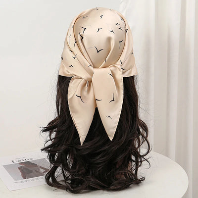 Orea Flow Silk Head Scarf
