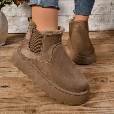 Calisie Platform Slip-on Boots