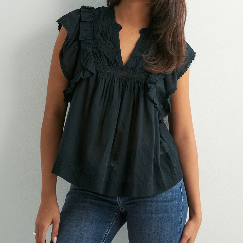 Ivory Drift Top
