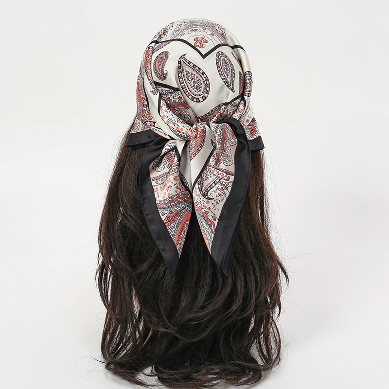 Orea Flow Silk Head Scarf