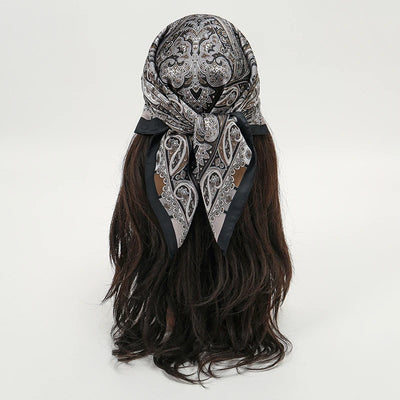 Orea Flow Silk Head Scarf