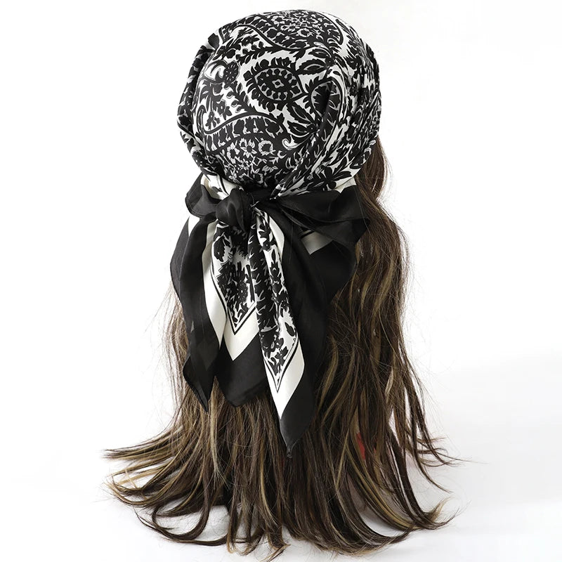 Orea Flow Silk Head Scarf