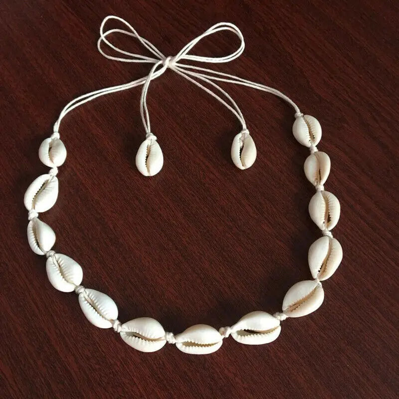 Bohemian Shell Choker Necklace