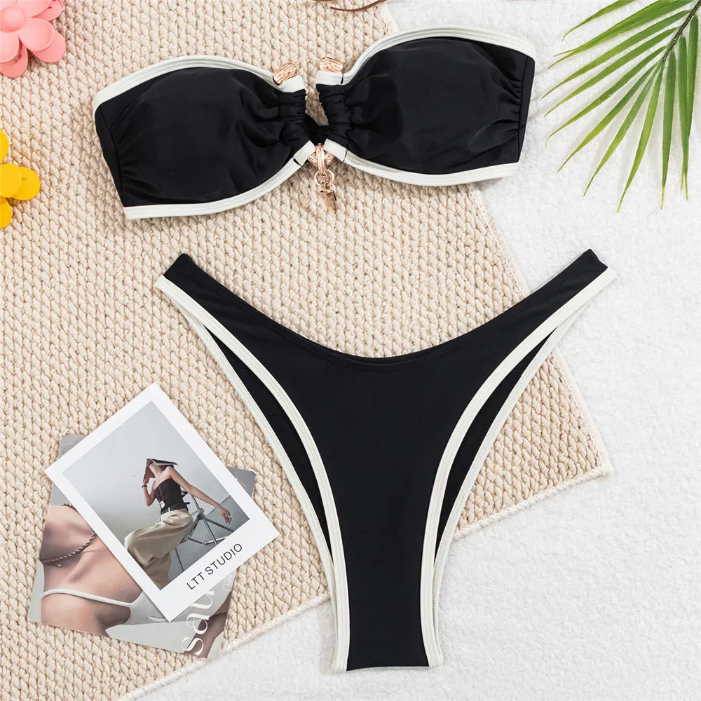 Golden Horizon Bikini Set
