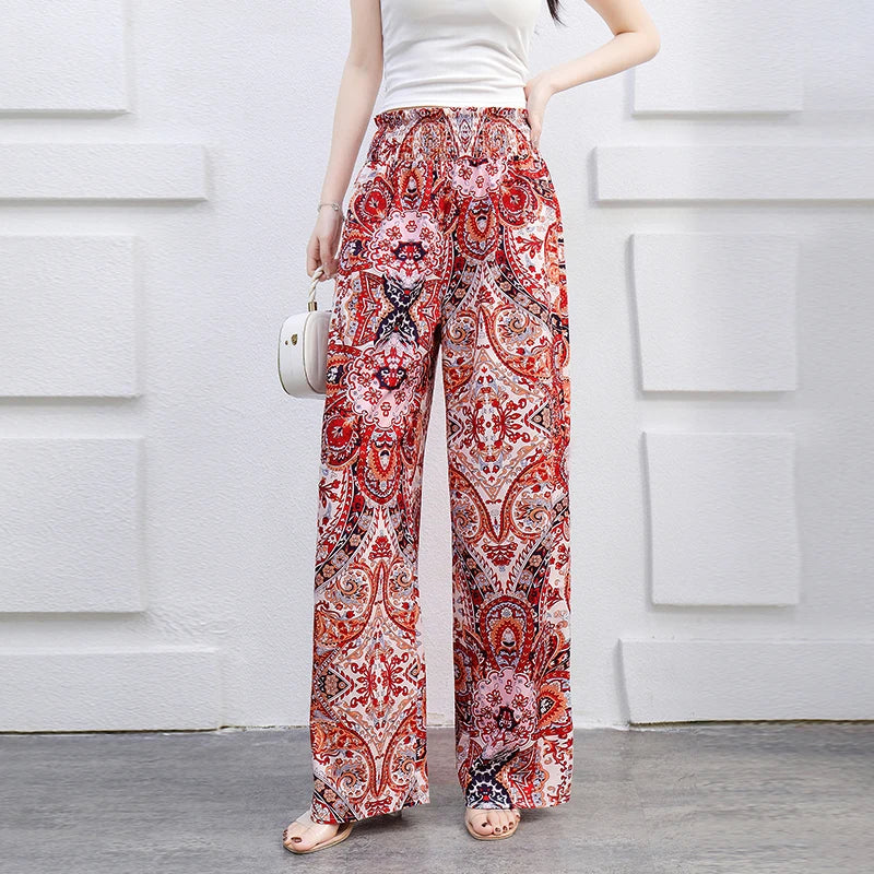 Rustic Boho Wide Leg Pants