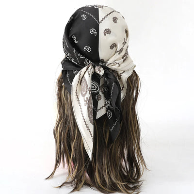 Orea Flow Silk Head Scarf