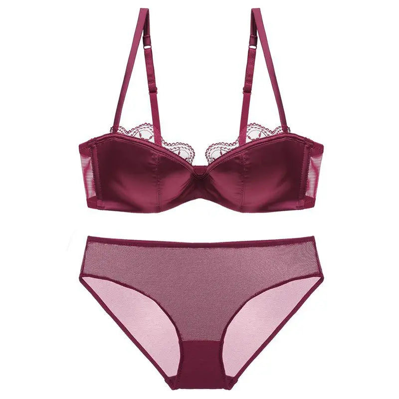 Lume French Silk Bra & Underwear Set