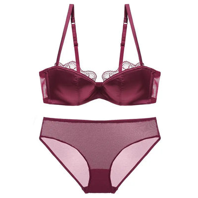Lume French Silk Bra & Underwear Set